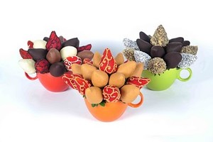 Taza de fresas pequeña
